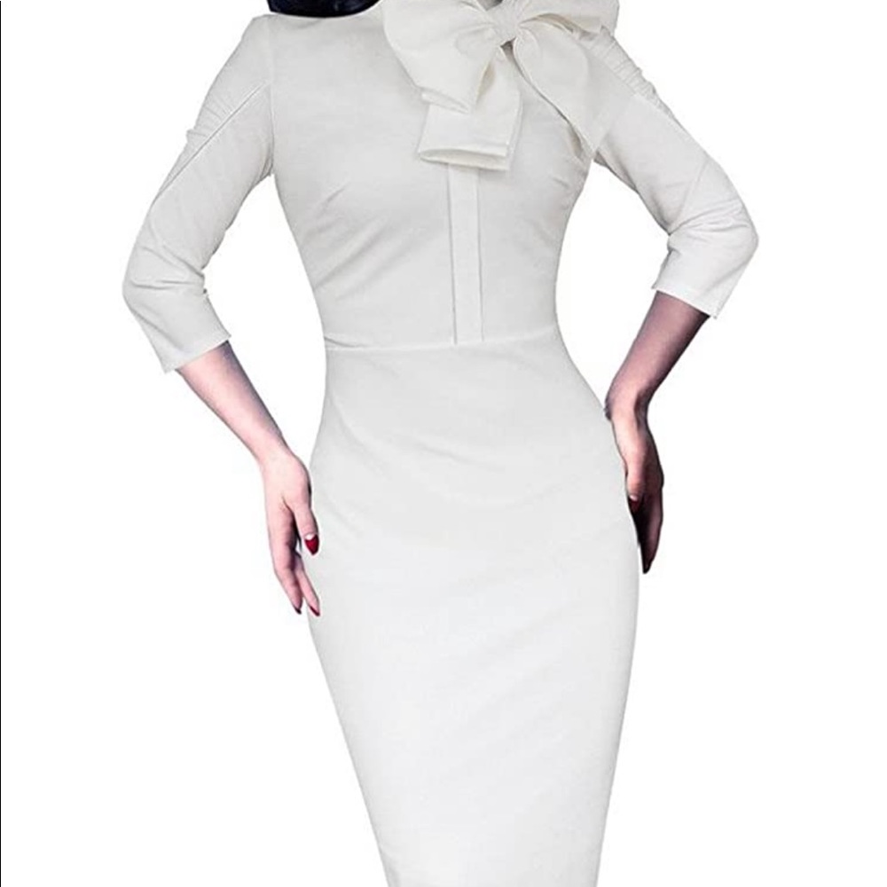 Off White Dress